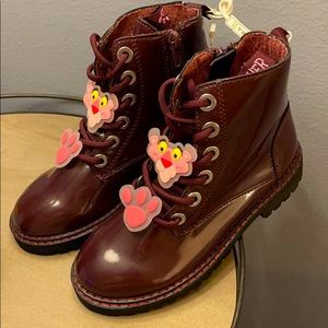 Zara Boots Pink Panther
